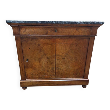 Single-door cabinet at counter height