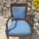 Pair of Empire Period Dolphin Armchairs