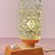 lampes vintage Mid Century Massive 1970 globes pointes de diamant
