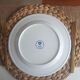 Lot of 4 flat plates "Anthemis" from the service "Botanica" of Boch