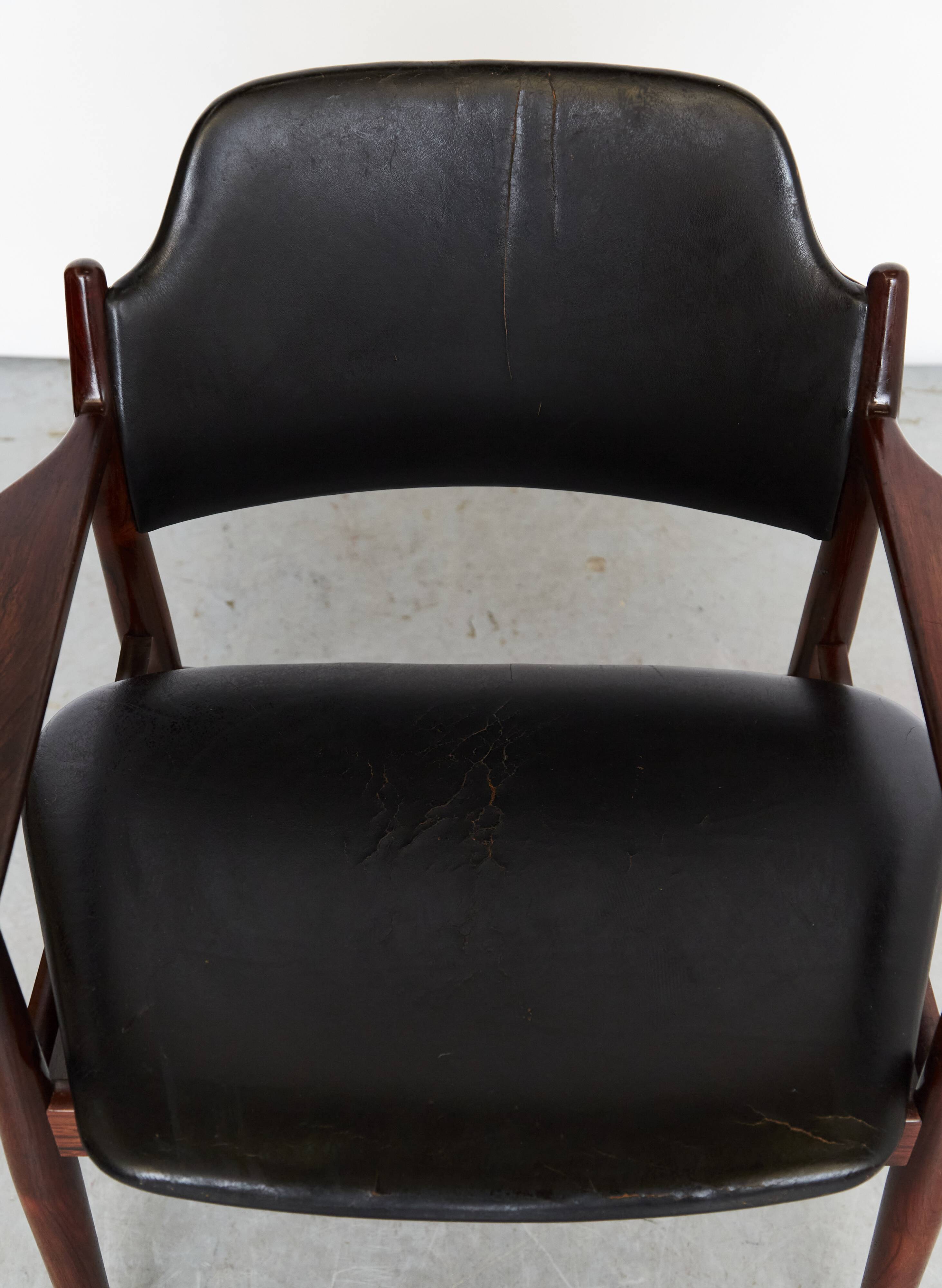 Chaises de salle à manger Arne Vodder n°62/62A pour Sibast