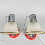 Paire de lampes de table du milieu du siècle, Tchécoslovaquie