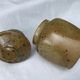 Pyrity sandstone pot M.Dumont sandstone from Puisaye St Amand