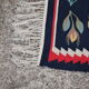 Bulgarian 50-60s kilim wool rug - vintage  115x42cm