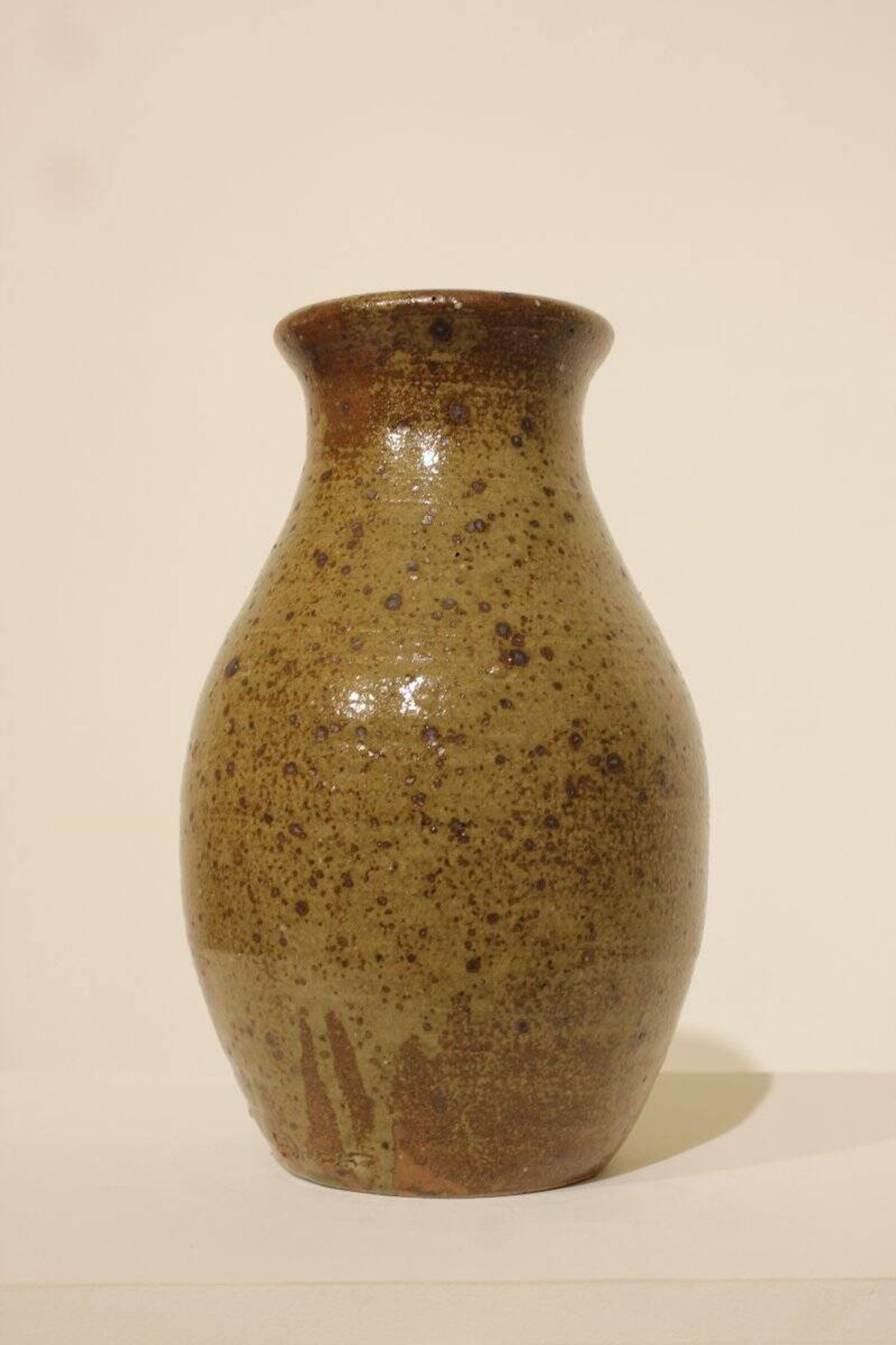 Important vase en grès pyrité de Guy Baudat (1938-2019)