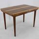 1940s Extendable Dining Table in Walnut, Czechoslovakia
