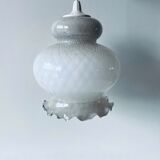 Glass hanging lamp