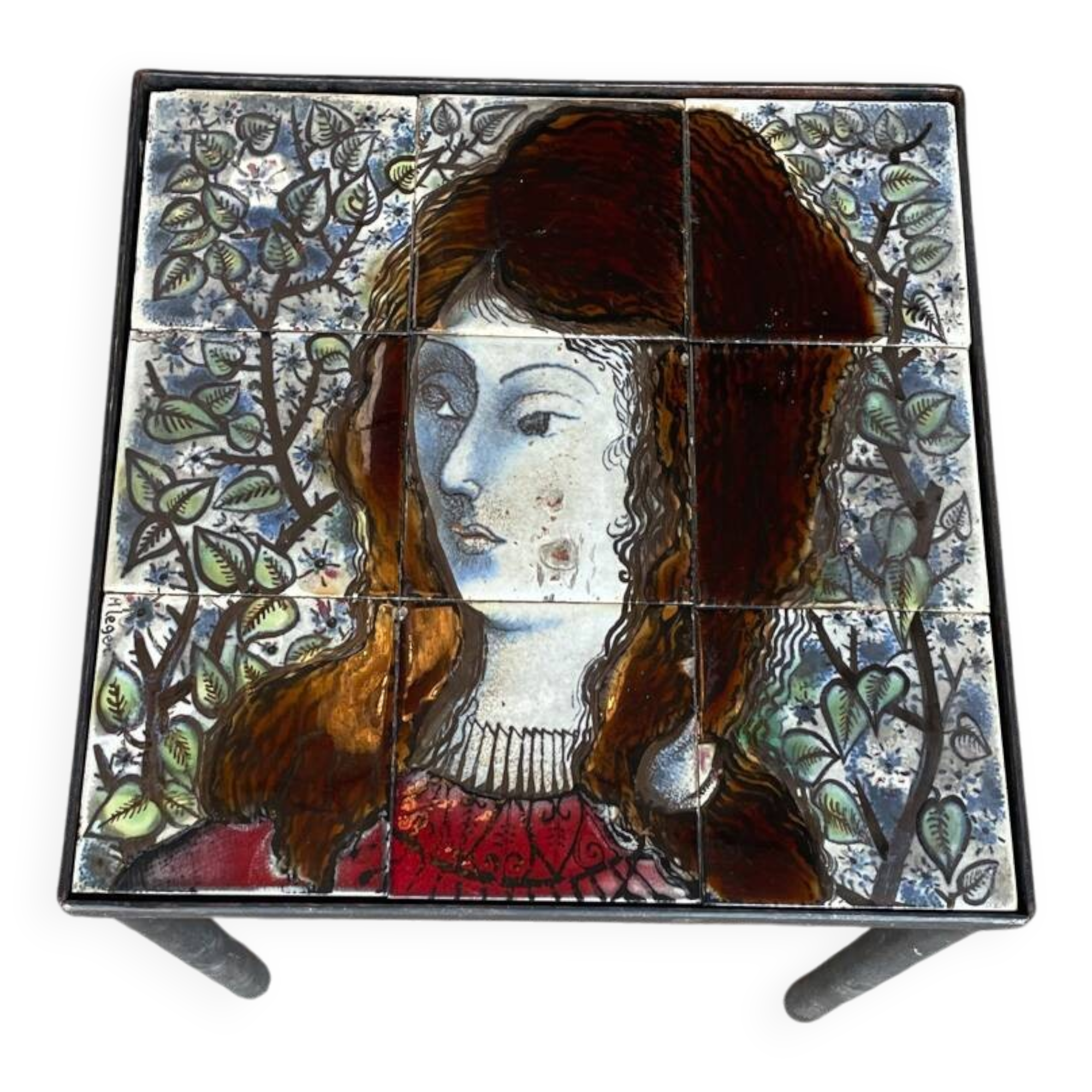 Vintage ceramic coffee table