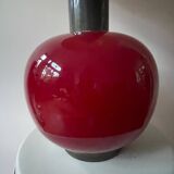 Lampadaire unique en verre de Murano. Design années 60.