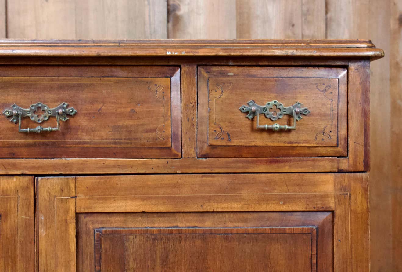 English mahogany sideboard from the 19th century