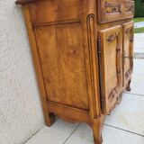 Small piece of furniture in cherry wood.