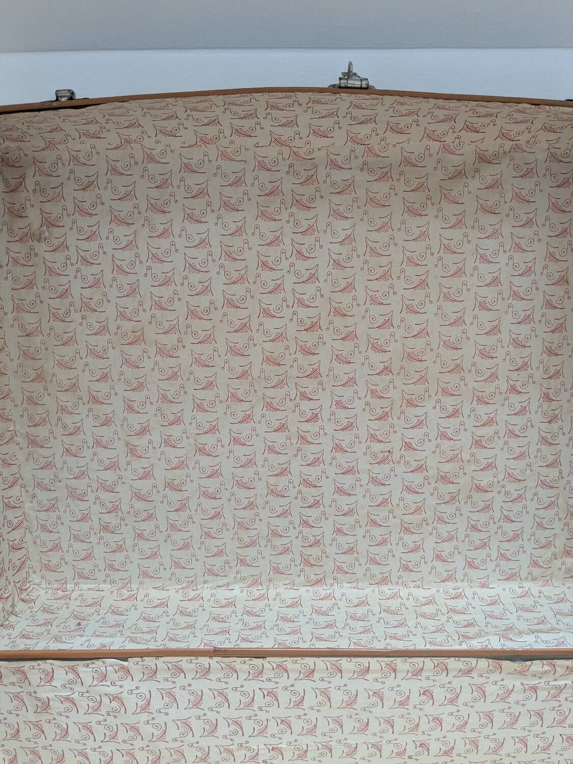 Old cardboard suitcase