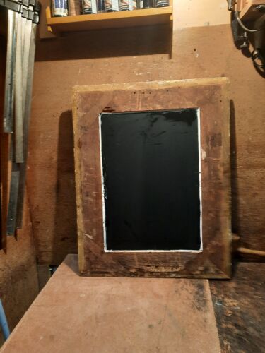 Miroir en bois doré 59x76cm