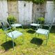 pair of vintage armchairs Jardin du Luxembourg