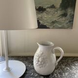 Pitcher in dabbling cherry decoration