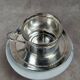 Vintage silver-plated cup and saucer