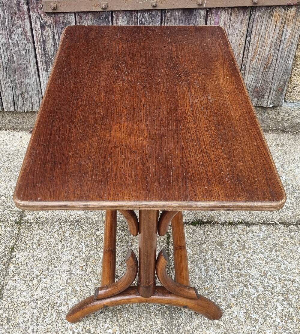 Small side table, bamboo, vintage, 60s