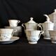 L. Bernardaud & Cie. - Limoges porcelain coffee set, Pompadour model, 1900s - 1927s