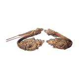 Pair of embrases
