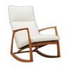 Beech rocking armchair, Danish design, 1970s, production: Denmark