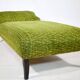 Mid-Century Daybed Chaise Lounge in Fabric, 1960s
