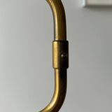 articulated brass floor lamp - Sweden 50s/60s