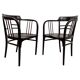 Secession Armchairs No. 6093 by Otto Wagner for Thonet
