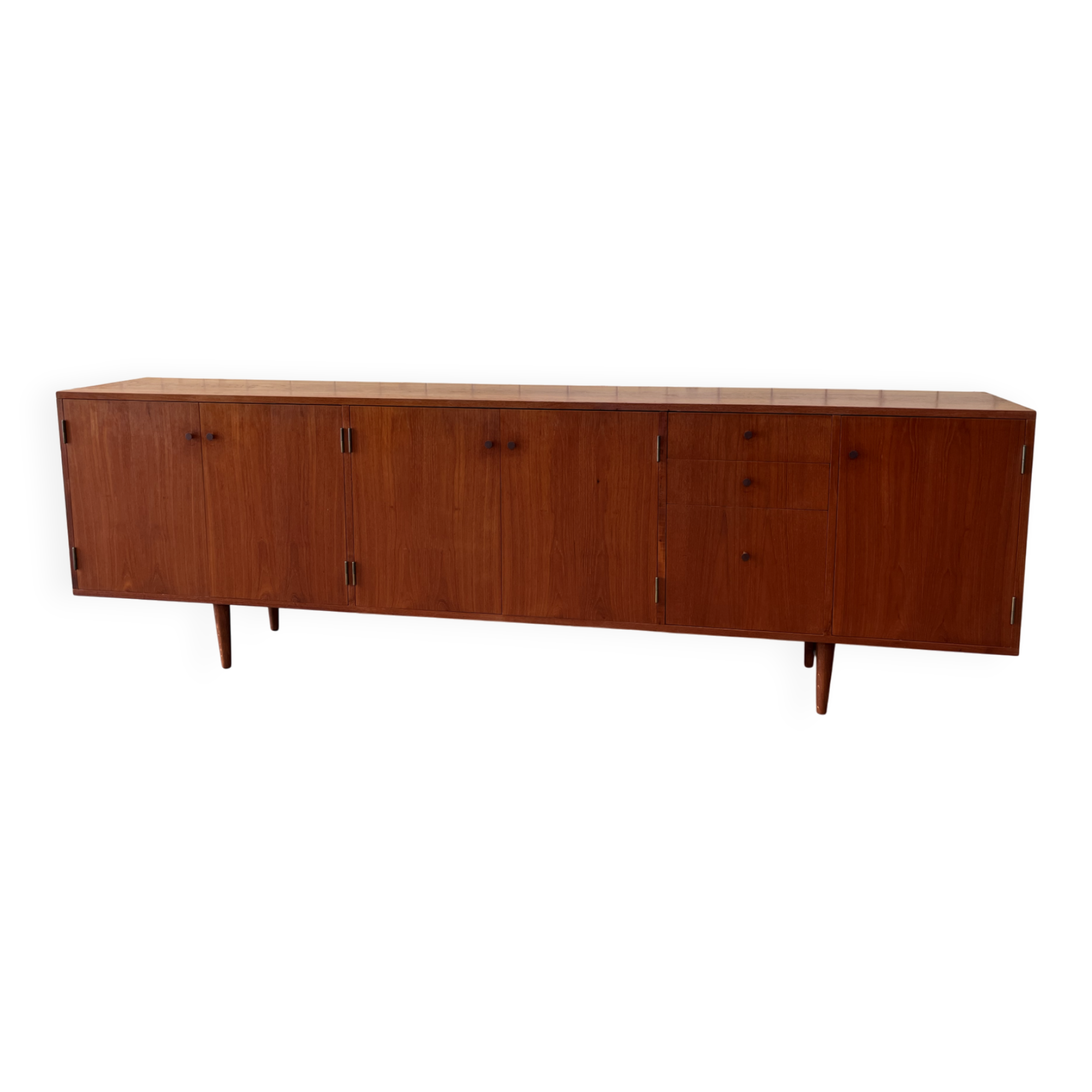 Buffet vintage en placage de teck