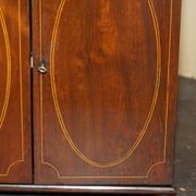 Restored Georgian Sheraton cabinet, circa 1820.