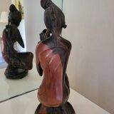 Statue en ébène de Macassar