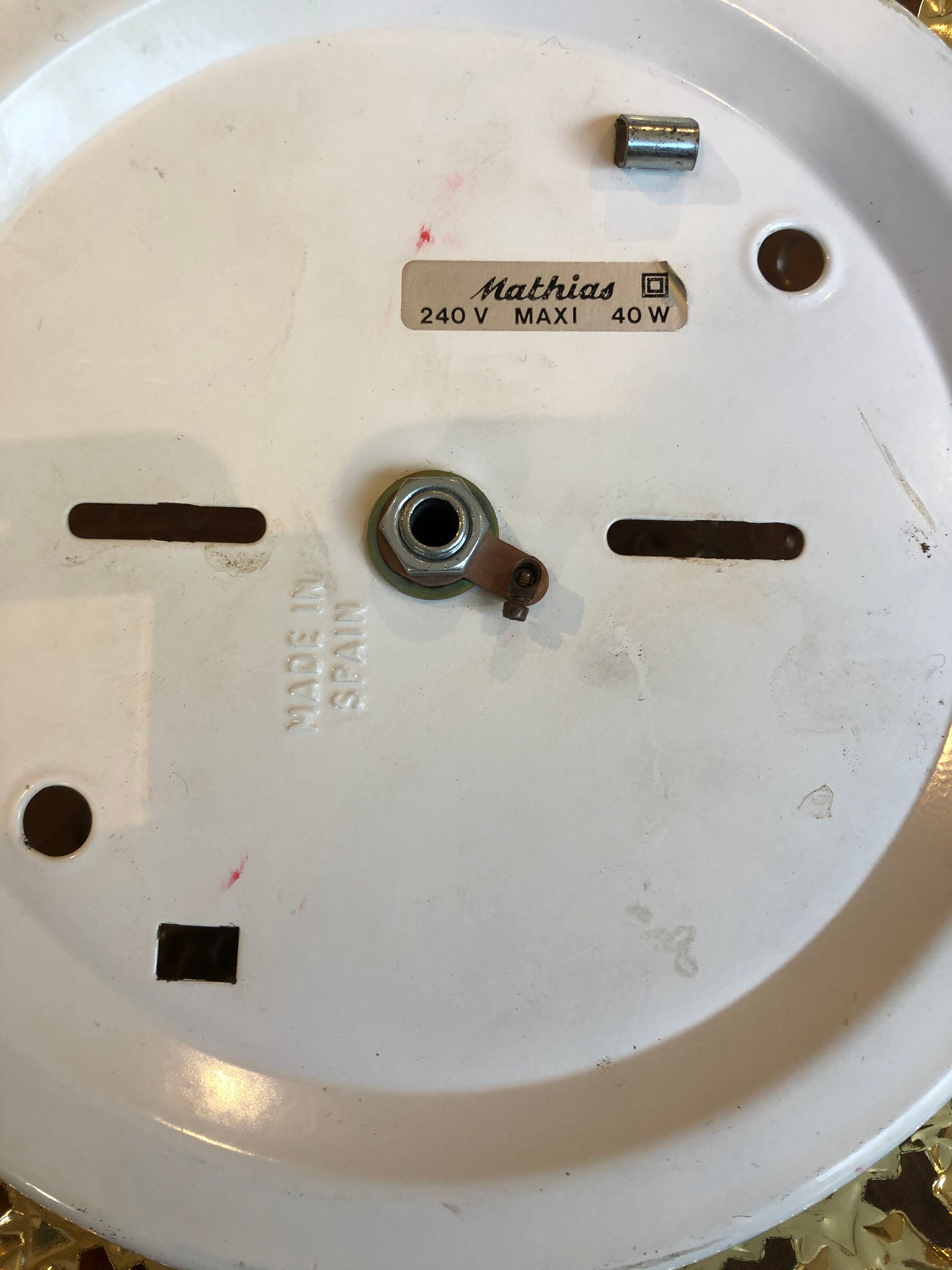 Mathias Gothic ceiling light