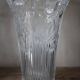 Cut glass vase Vintage Roses