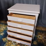 Desk furniture loom with drawers