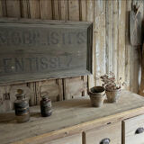 Antique workshop drawer unit from the early 20th century.
