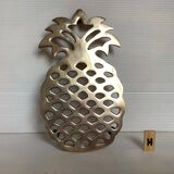 Brass pineapple trivet H
