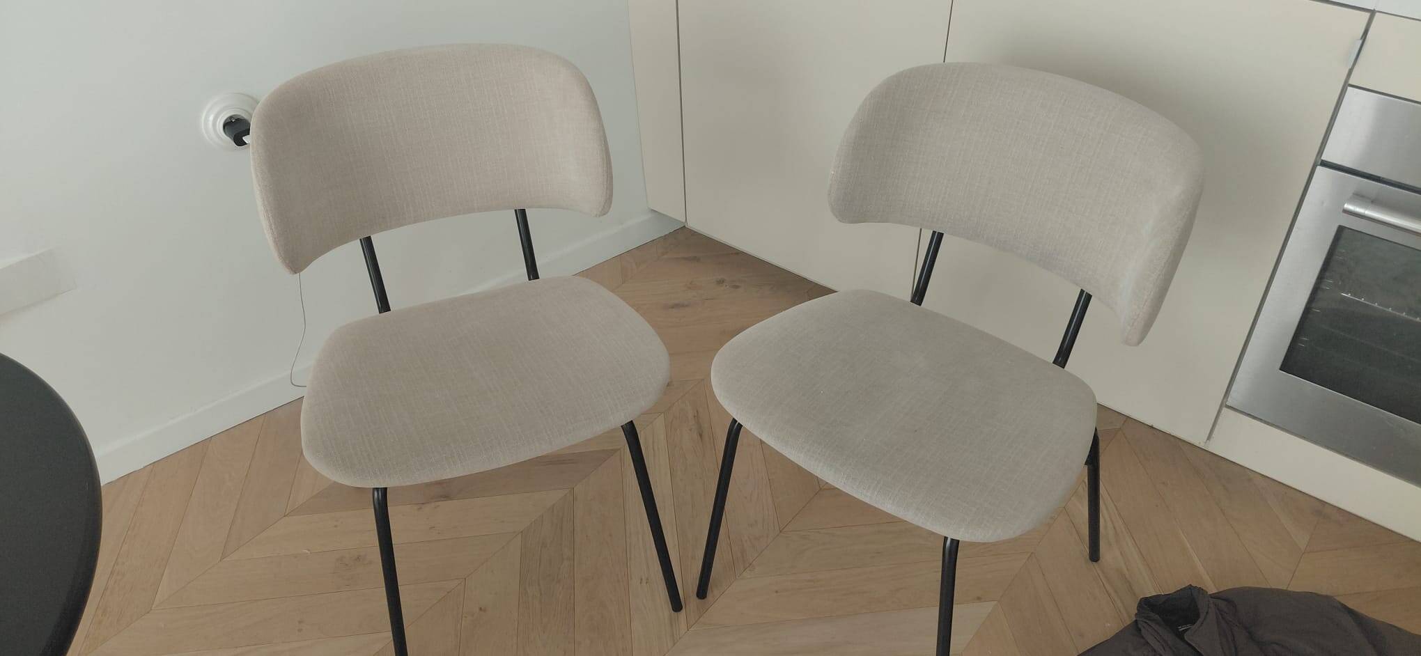 Lot de 2 chaises
