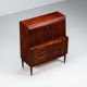 Bureau secrétaire Erling Torvits en palissandre Klim Mobelfabrik Danemark 1960