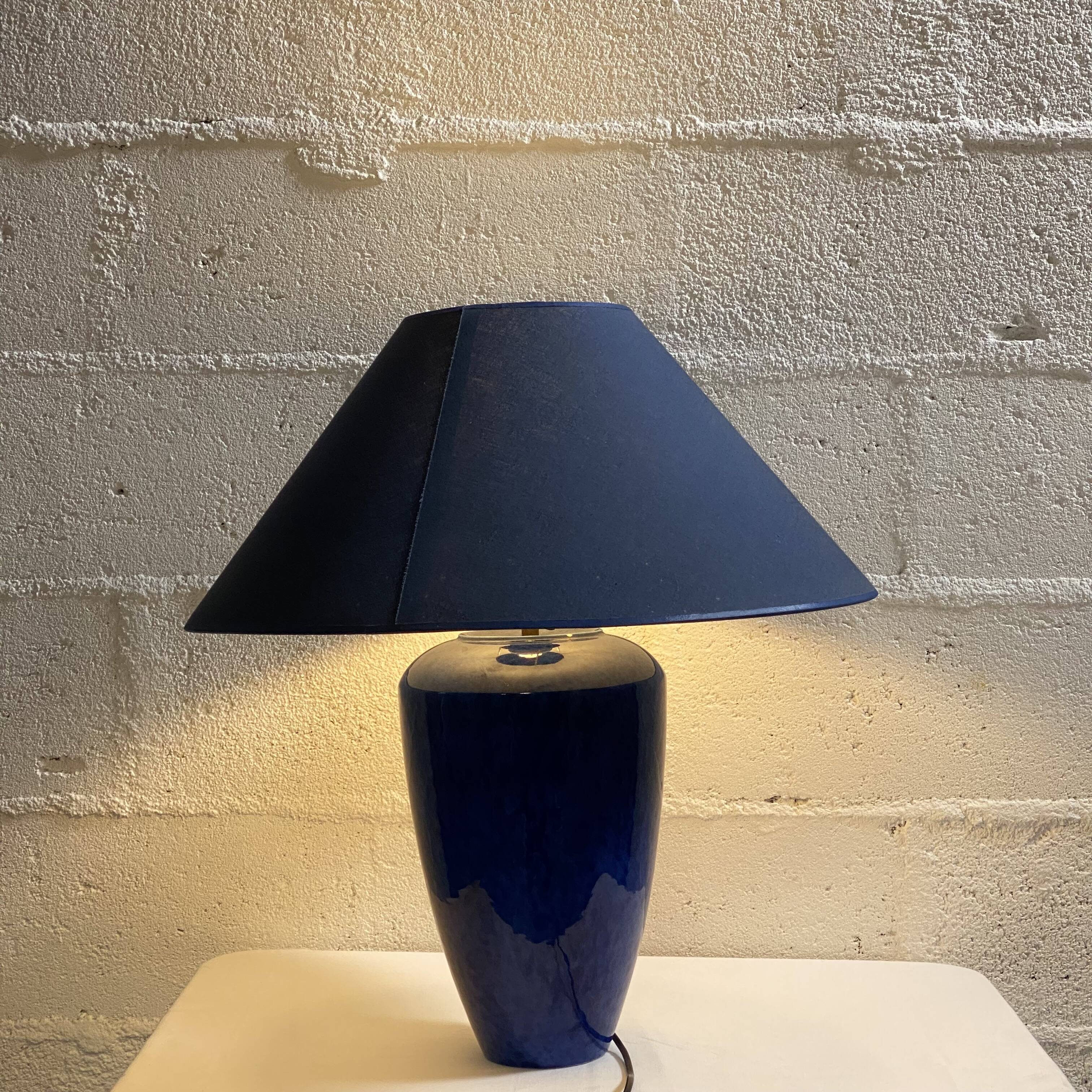 Blue lamp Jacques Molin