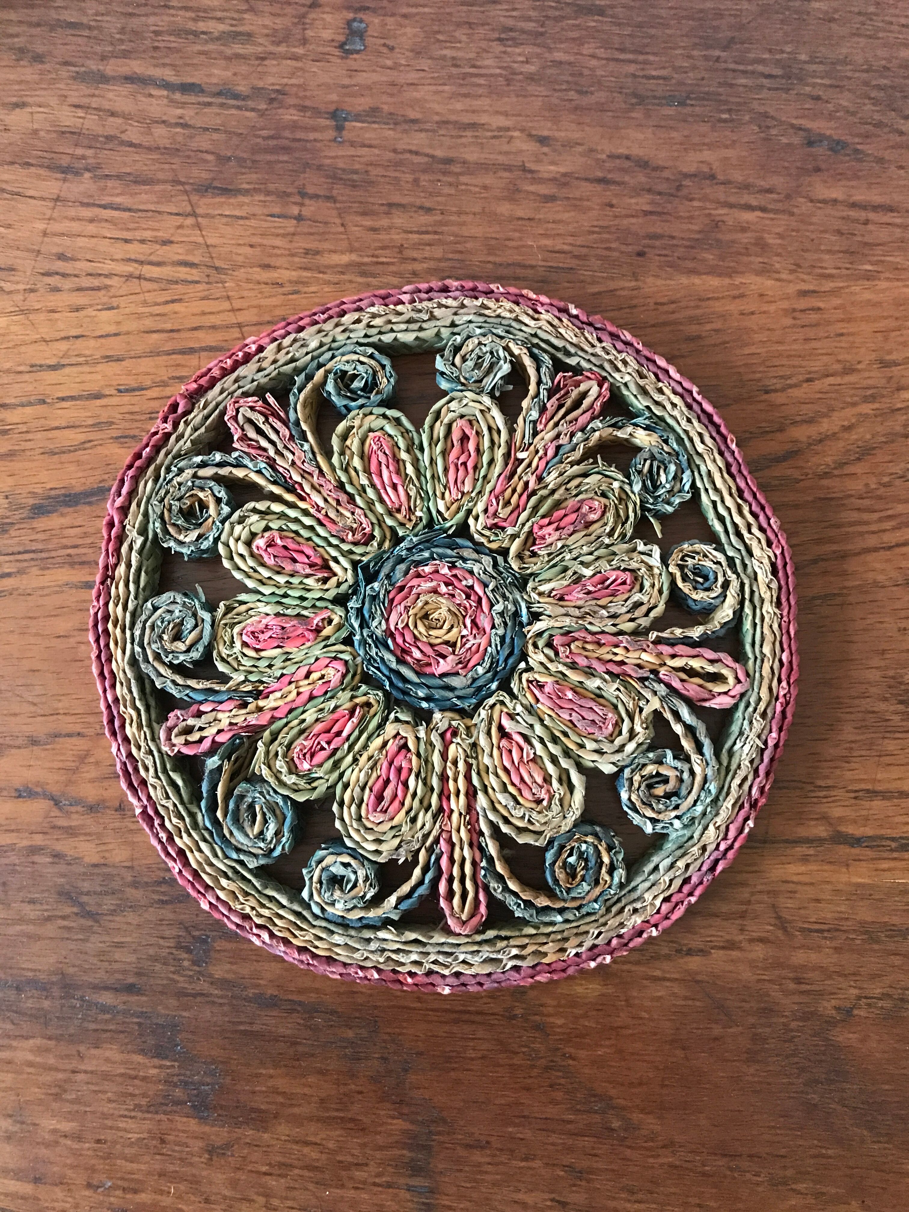 Vintage dish bottom