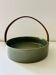 Scandinavian plateau with leather handle