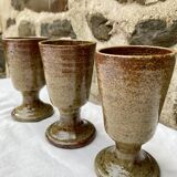 Stoneware stemware