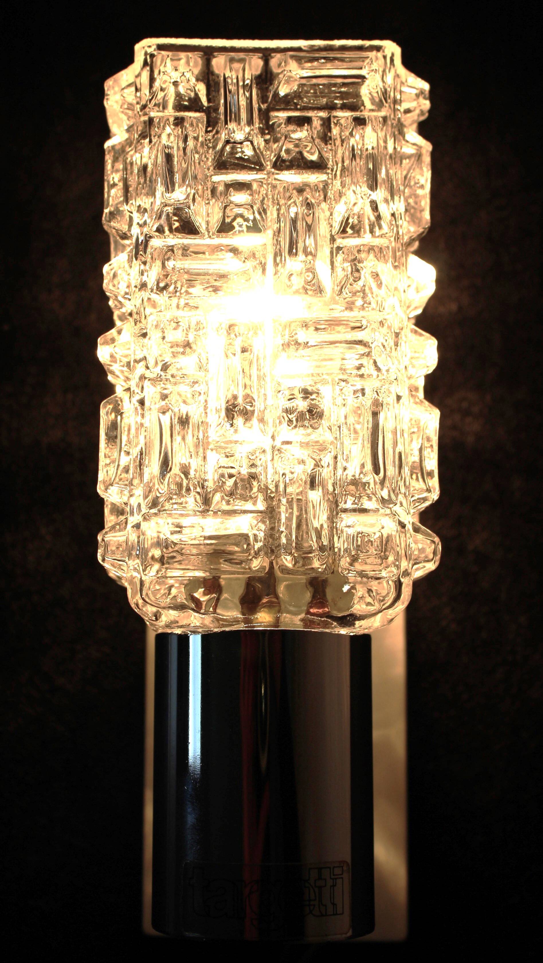 Vintage Targetti wall sconces 1970s