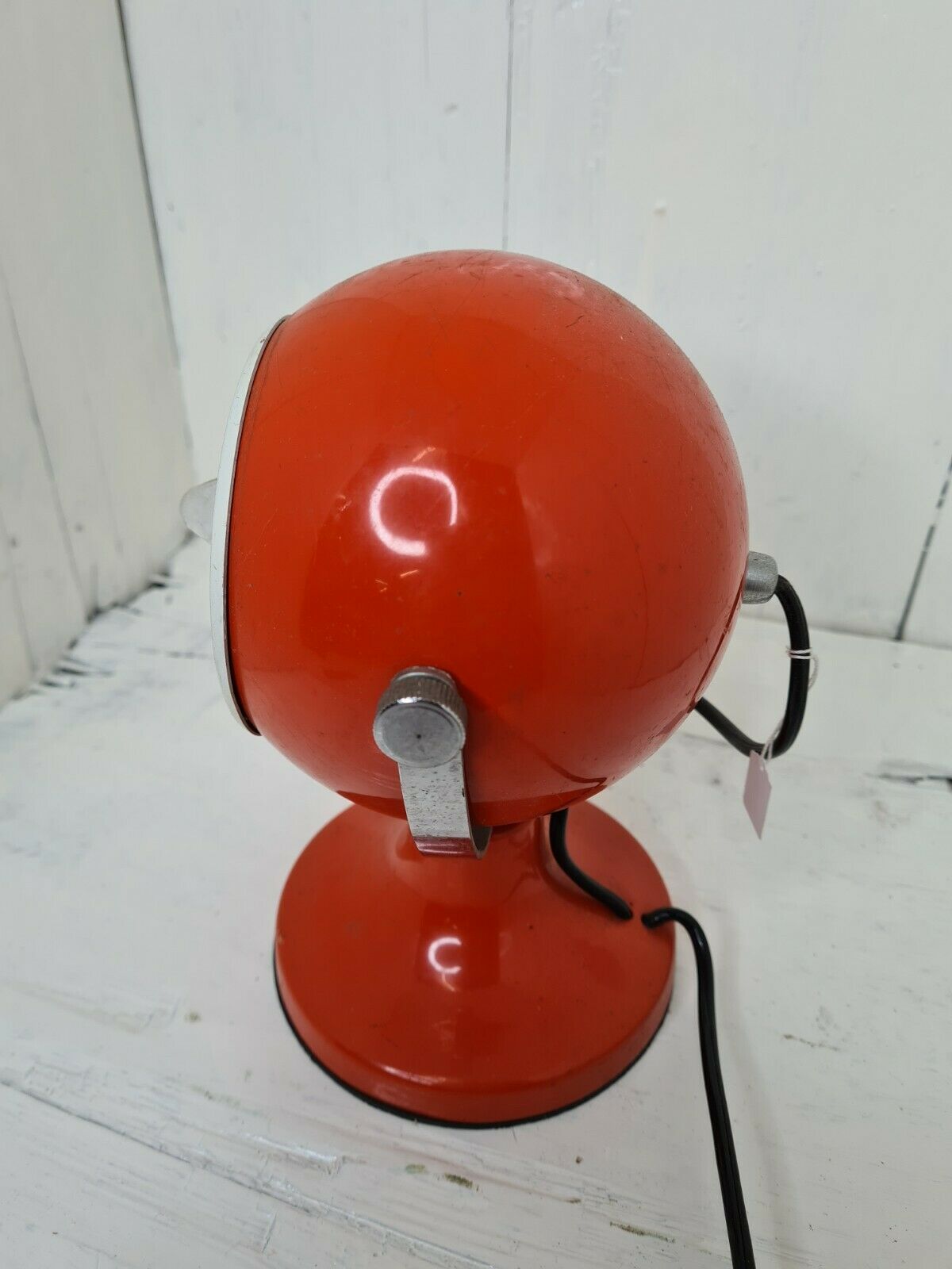 Vintage orange table lamp