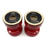 2 Steuler ceramic candle holders • Design Cari Zalloni • Circa 60-70