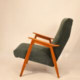 Green Velvet armchair