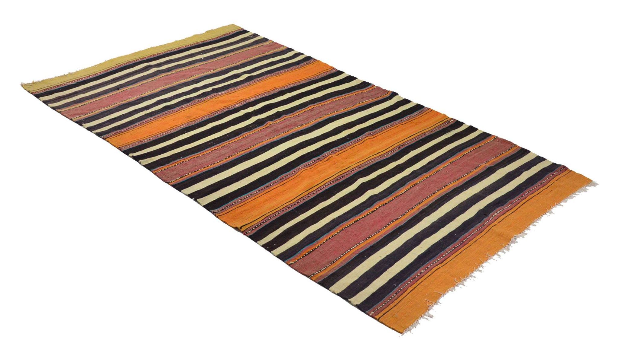Authentic Vintage Turkish Kilims & Handwoven Rugs – Unique Home Decor Pieces 142X 261 cm