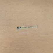 Table basse en chêne conçue par Hans J. Werner et fabriquée par PP Furniture.