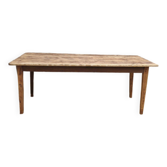 Table de ferme 191 cm x74 cm x 74,5 cm