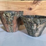 Terracotta resin pot