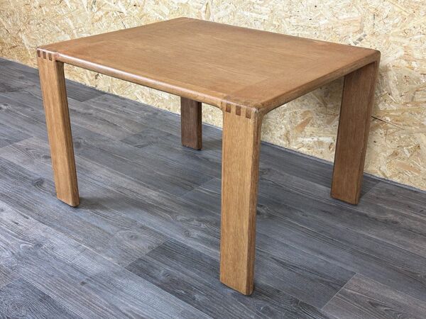 Table basse en chêne des années 60 des années 70 Esko Pajamies Asko Finlande